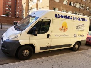 Furgoneta de Reformas Marian de Madrid